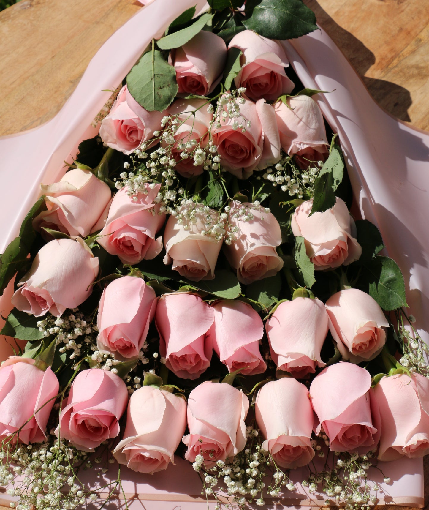 Light Pink Rose Bouquet