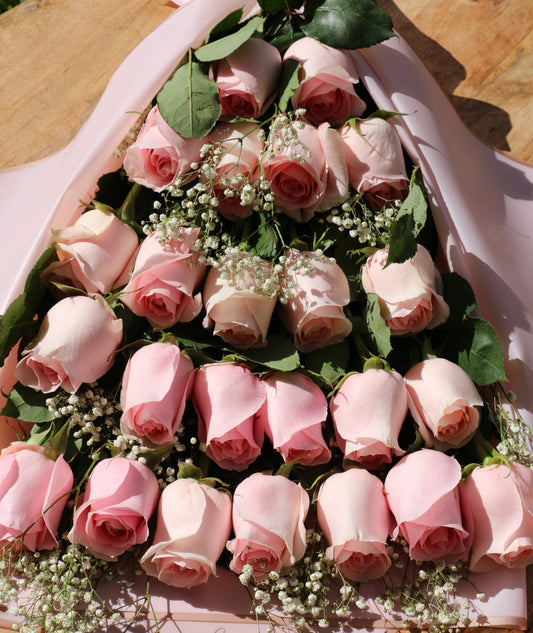 Light Pink Rose Bouquet